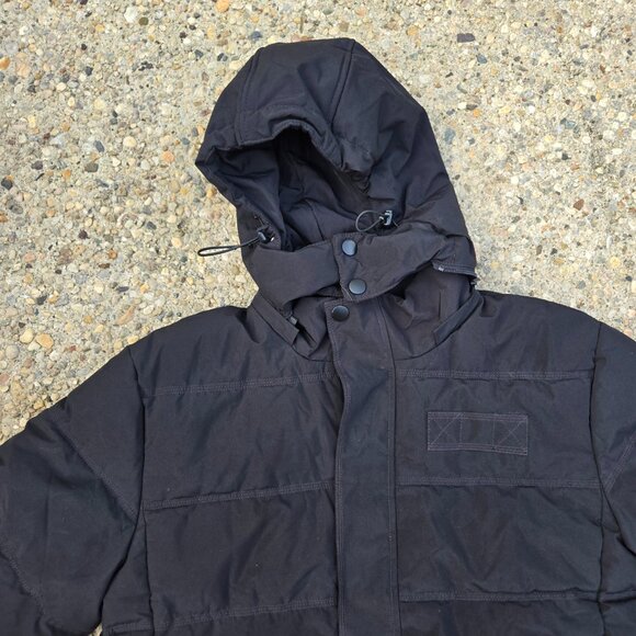 ❄️Wantdo Men's Puffer Coat Insulated Windproof Winter Jacket with Fixed Hood Bla - Picture 9 of 12